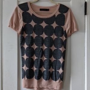 Limited short-sleeved sweater